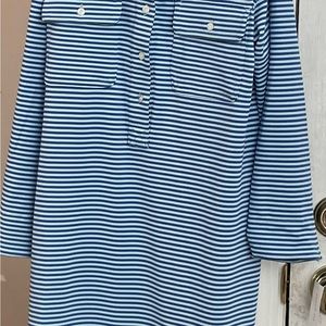 Sankaty Striped Shirt Dress, Vineyard Vines. Small, New with Tags